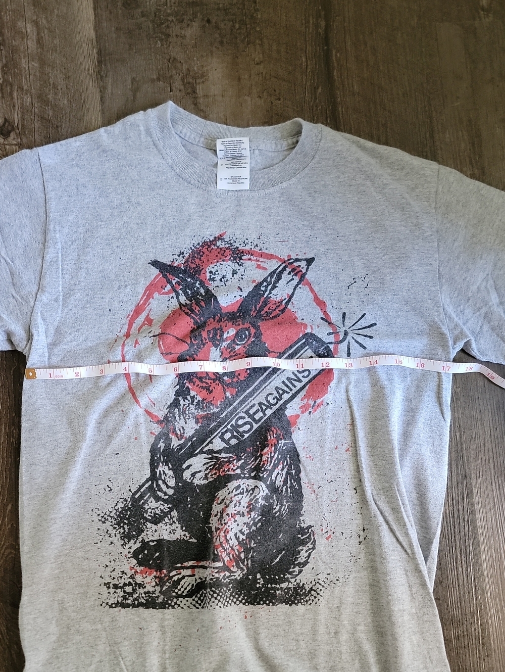 Gilden "Rise Against" T-Shirt - Picture 2 of 5